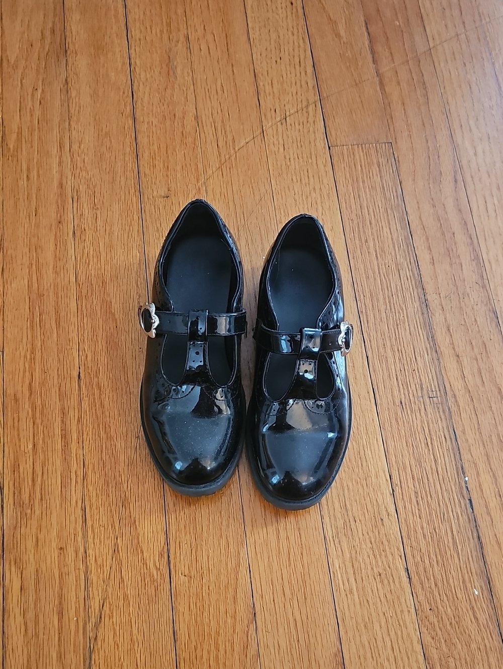 Classic Zara Black Patent Mary Jane Kids Shoes